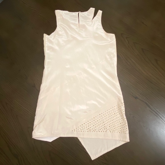 Ark & Co studded ivory & gold studded dress - S - Picture 5 of 9
